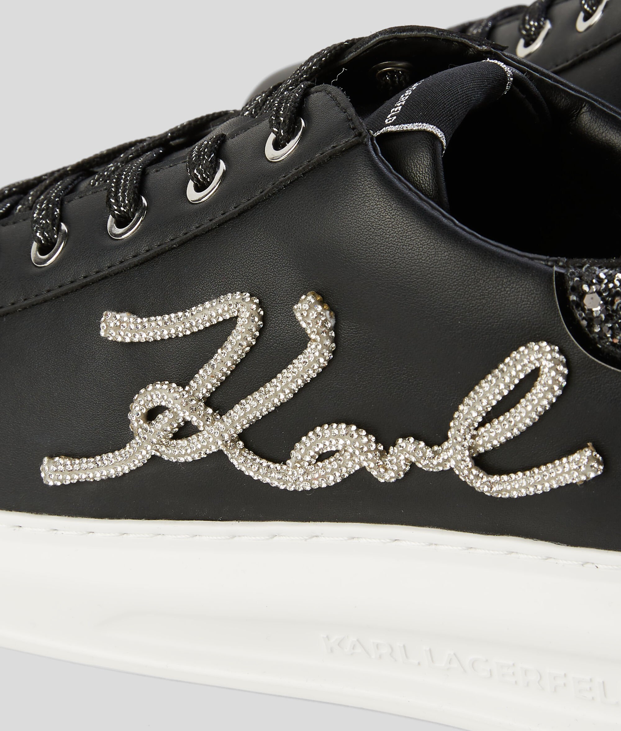 (image for) Convenient KAPRI SIGNIA RHINESTONE TRAINERS